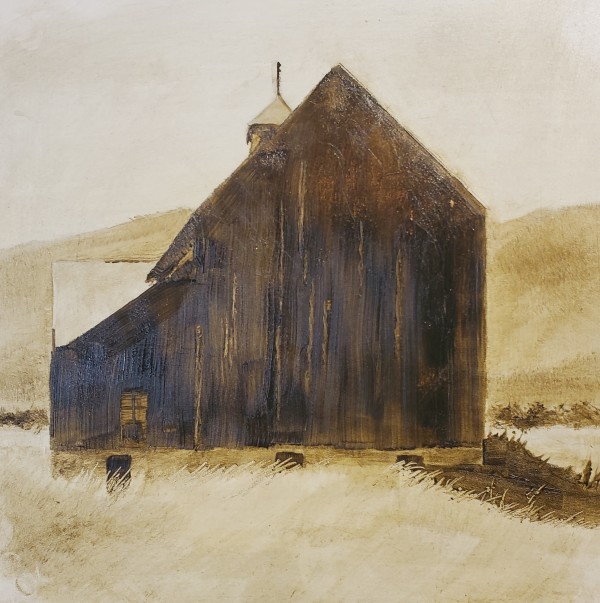 Tate Barn Looking West at Evening by Scott Snarr
