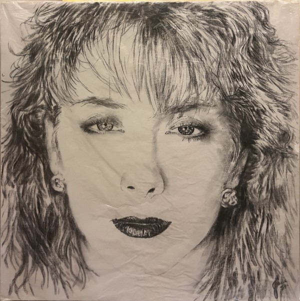 Unknown Charcoal Portrait of a Woman by Gerrit Greve
