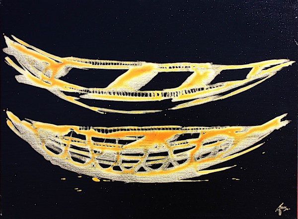 Boat Studies by Gerrit Greve