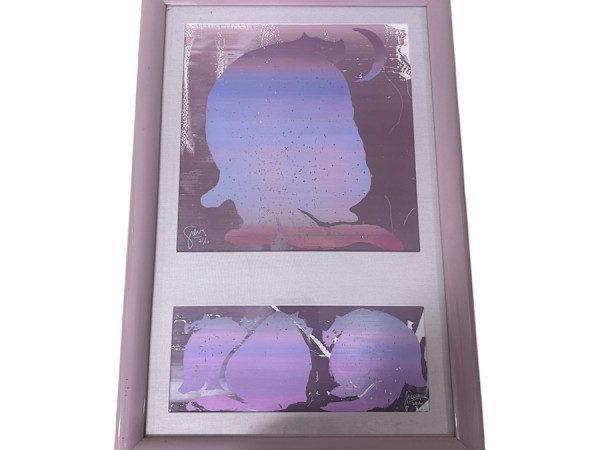 Mama Cat and Kittens - Framed by Gerrit Greve