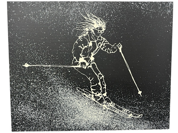Snow Skier 3* by Gerrit Greve