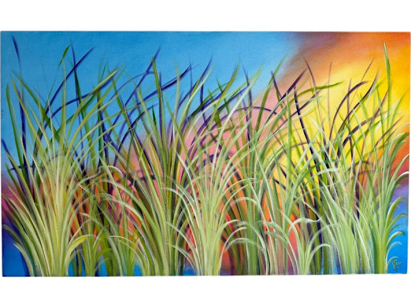 Water Reeds 04 by Gerrit Greve Art Collection, Image 1.