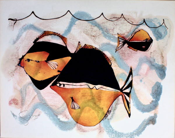 Three Fish by Gerrit Greve