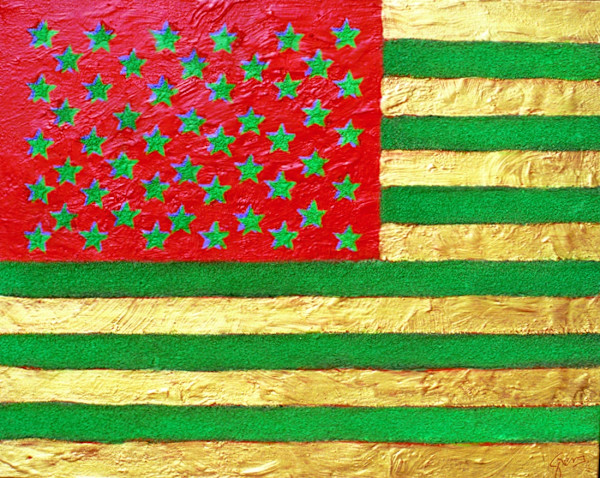 Holiday Flag by Gerrit Greve