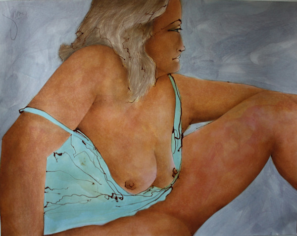 Woman with Blonde Hair by Gerrit Greve, Image 1.