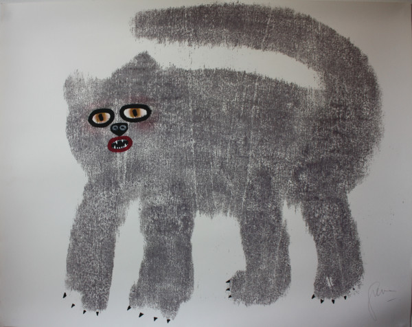 Gray Cat by Gerrit Greve