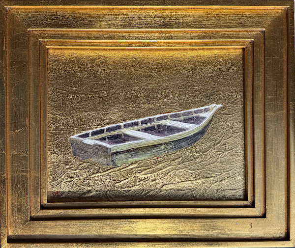 The Lonely Boat by Gerrit Greve