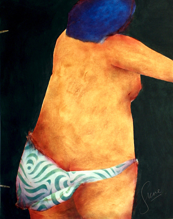 Blue Hair by Gerrit Greve