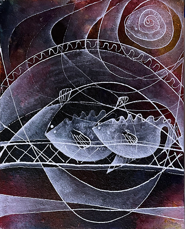 Two Fish by Gerrit Greve