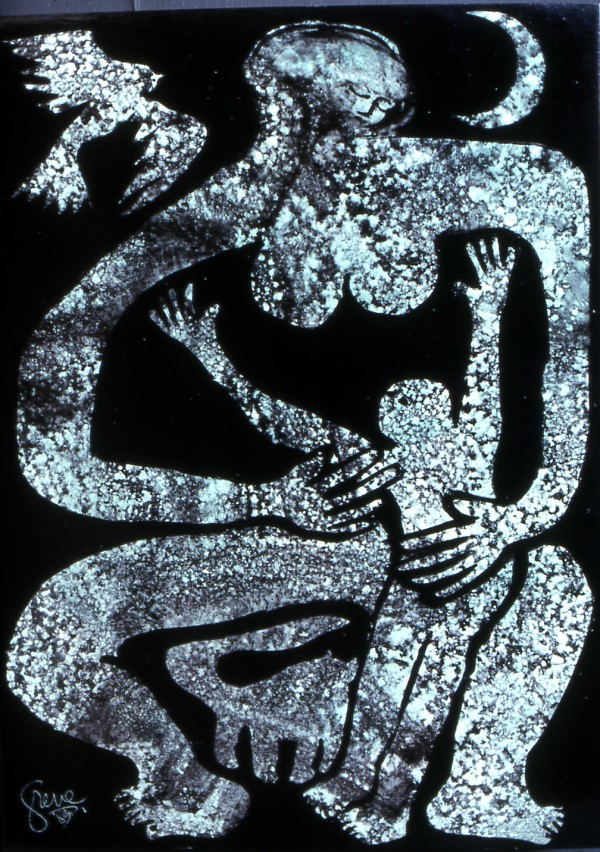 Mother and Infant #1 by Gerrit Greve