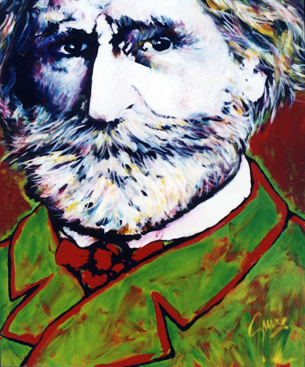 Verdi in Green Coat by Gerrit Greve