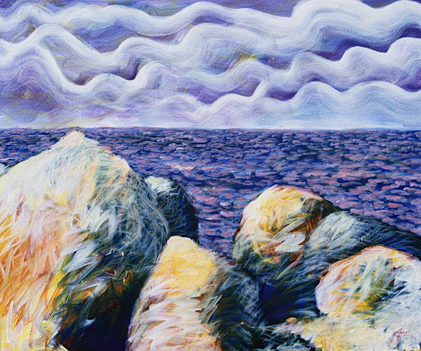 Ocean Rocks #1 by Gerrit Greve