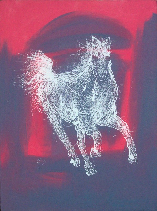 White Horse 06 by Gerrit Greve