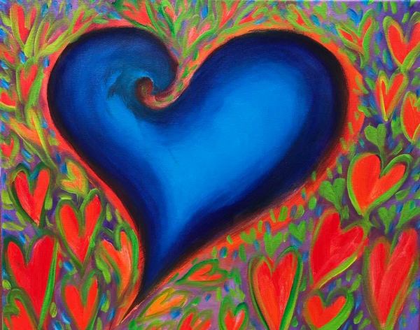 Heart Flowers by Gerrit Greve