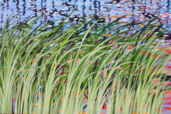 Winter Reeds 6 by Gerrit Greve