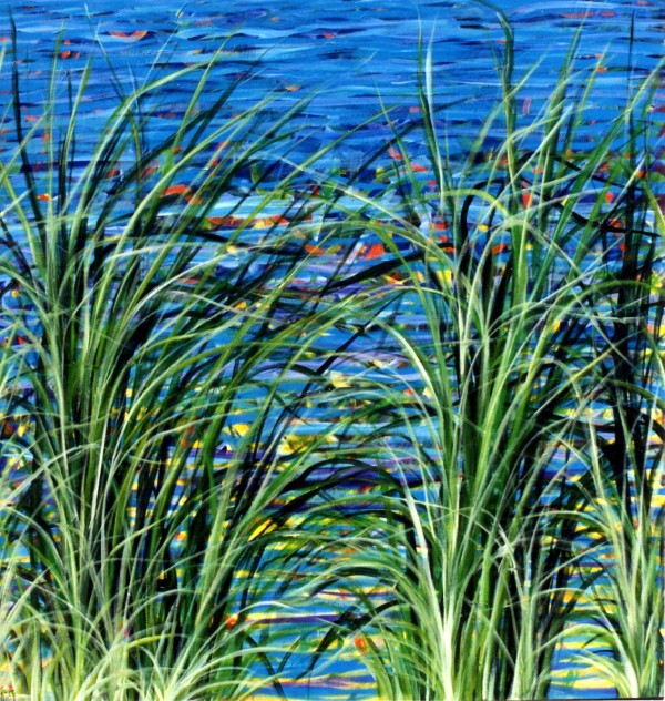 Reeds Revisited 3 by Gerrit Greve