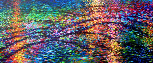 Multi-Colored Ripples by Gerrit Greve