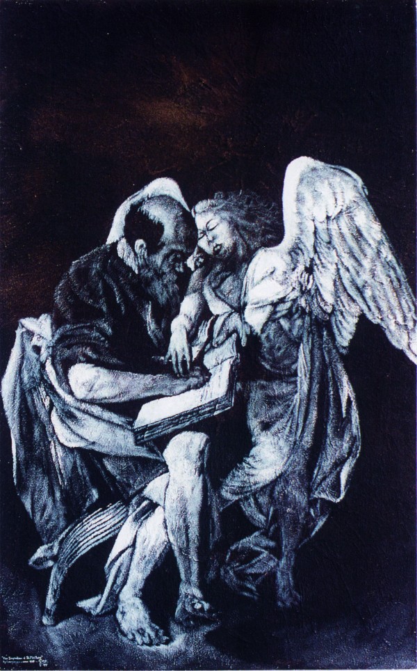Inspiration of Saint Matthew I by Gerrit Greve