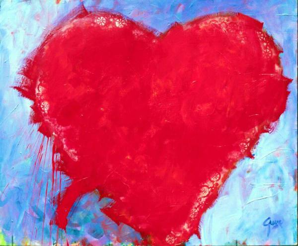 Laced Heart by Gerrit Greve