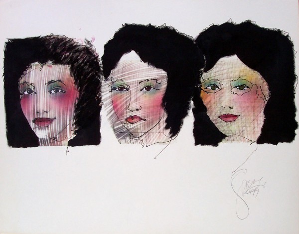 Raven Hair Three by Gerrit Greve
