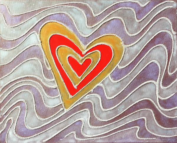 Heart in the Waves by Gerrit Greve