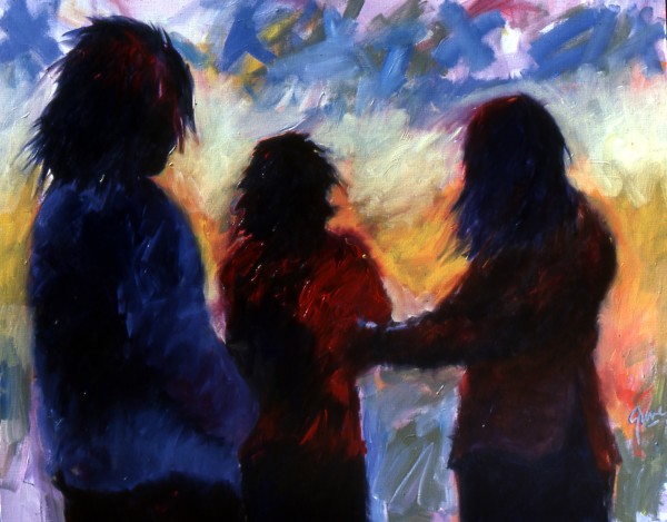 Standing Conversation by Gerrit Greve