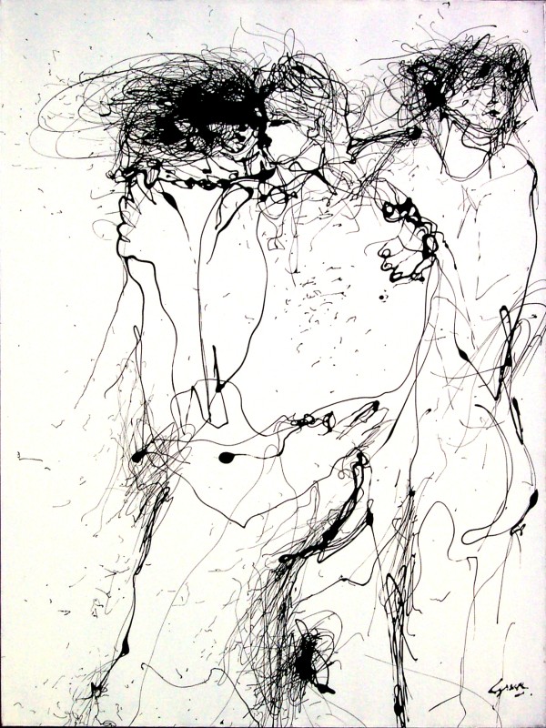 A Study of Three Relationships by Gerrit Greve, Image 1.