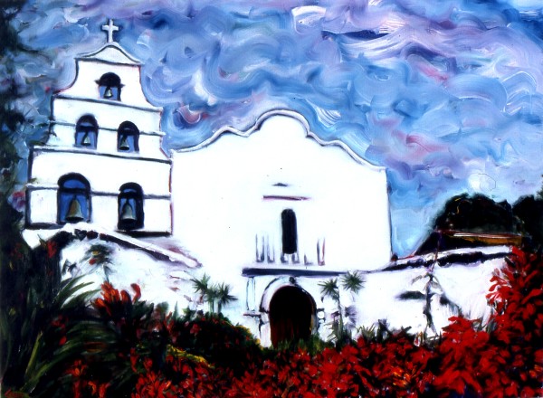 San Diego Mission 2 by Gerrit Greve