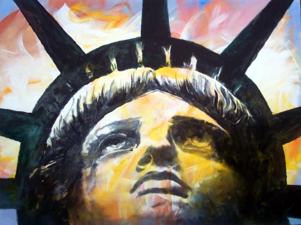 Face of Liberty 2 by Gerrit Greve