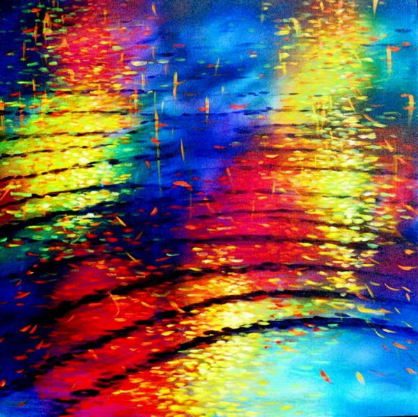 Rainbow Ripples by Gerrit Greve