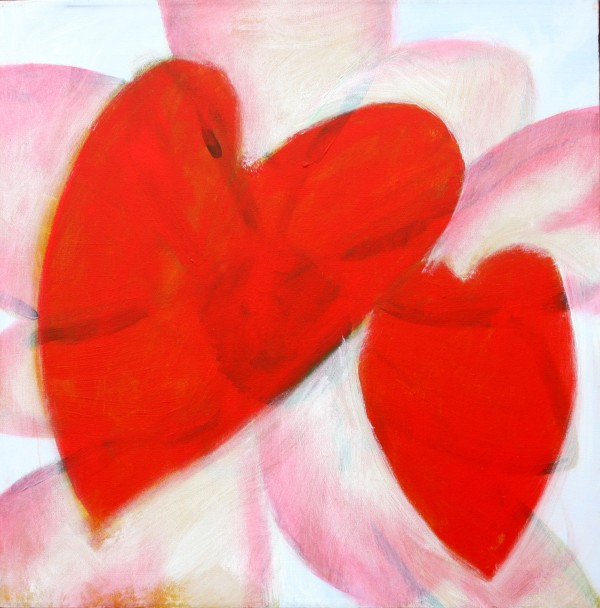 Hearts Flowers by Gerrit Greve