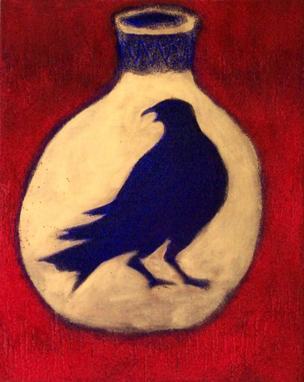 Crow Jar by Gerrit Greve