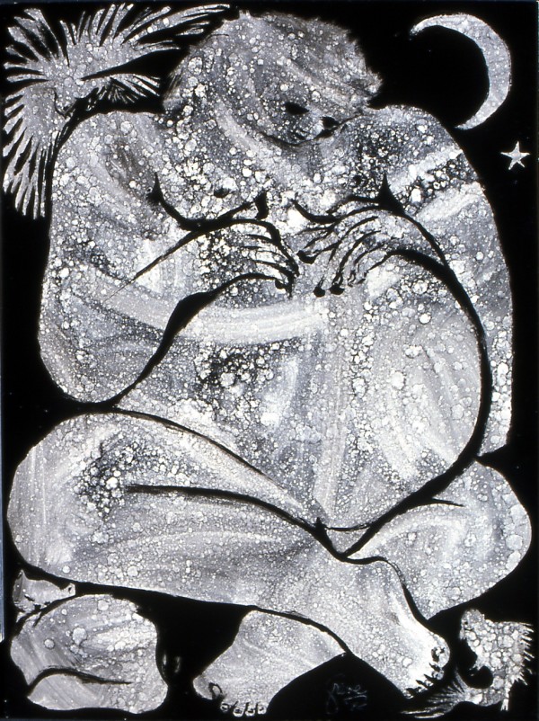 Pregnant Leslie (with Jacqueline) by Gerrit Greve