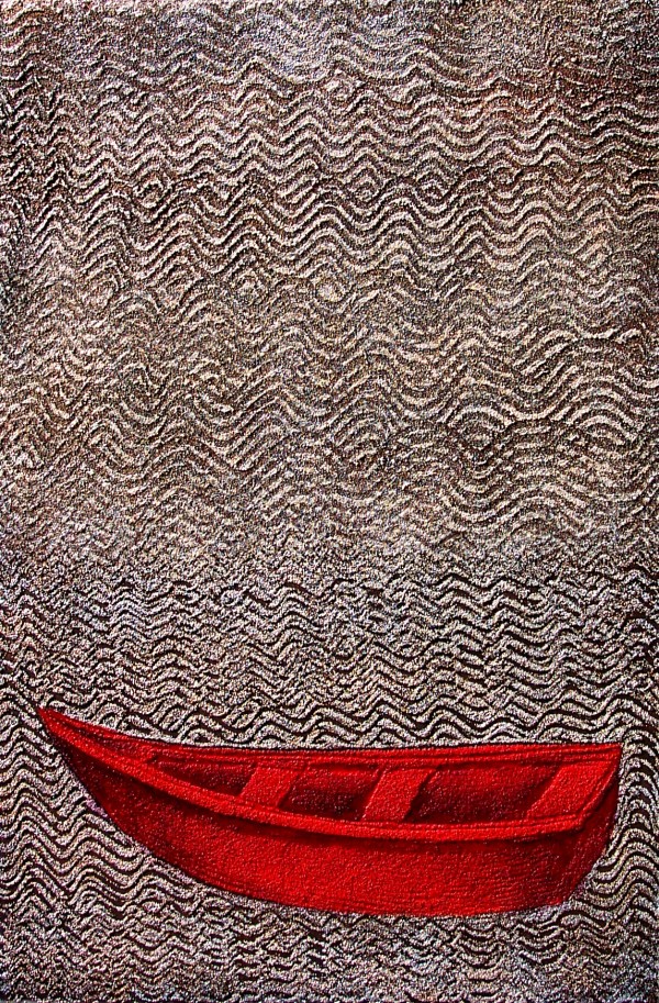Boat for Meditation 05 by Gerrit Greve