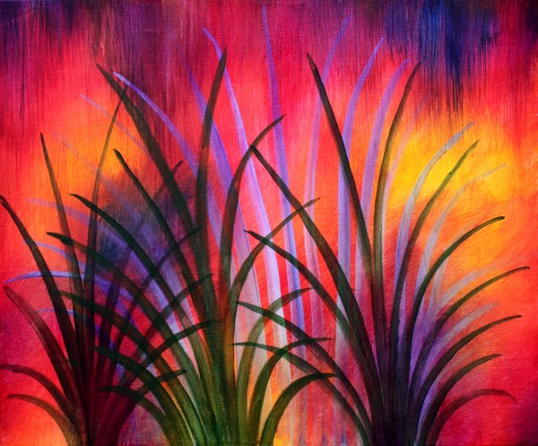 Reeds Study 2 by Gerrit Greve