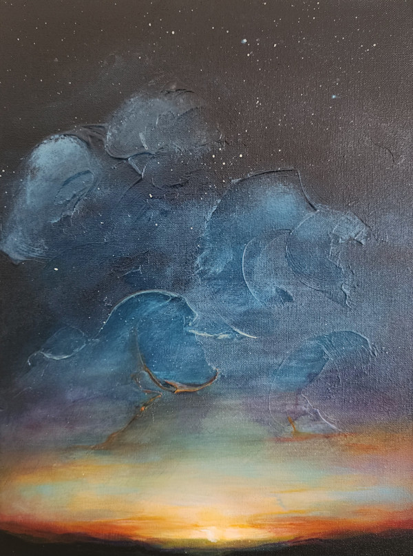 Blue Hour I by Colleen Frances, Image 1.