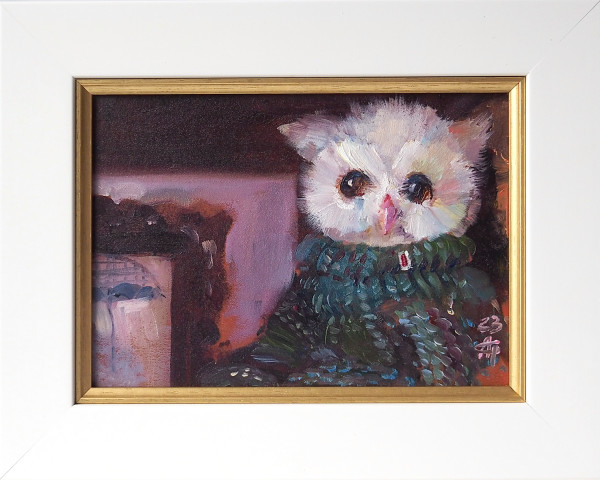White Owl by Alena Gastaldi