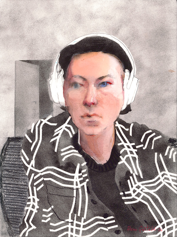 Self portrait by Alena Gastaldi, Image 2.