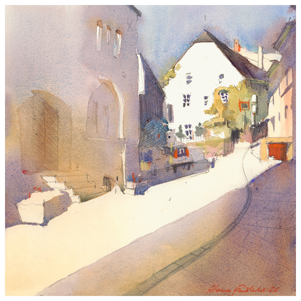 A journey through Moselle: Early morning in Ehnen by Alena Gastaldi, Image 2.