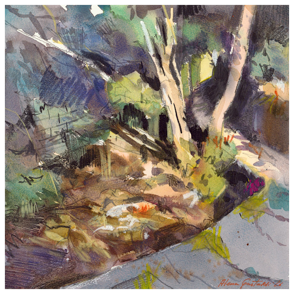 A journey through Moselle: Shaded path by Alena Gastaldi, Image 6.