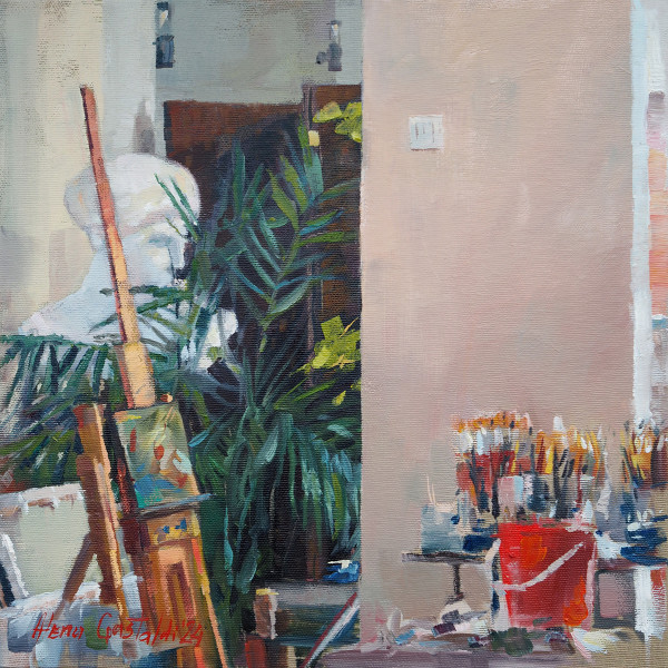 Artist's studio #4 by Alena Gastaldi