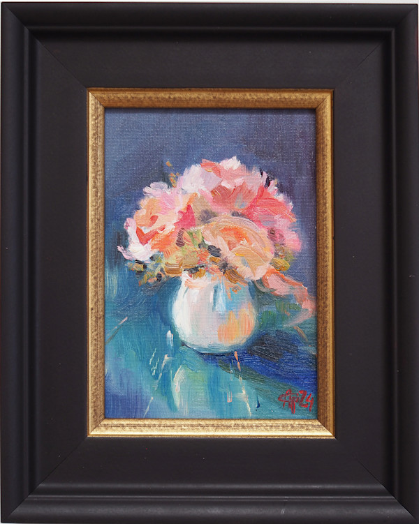 Roses in blue interior by Alena Gastaldi, Image 11.