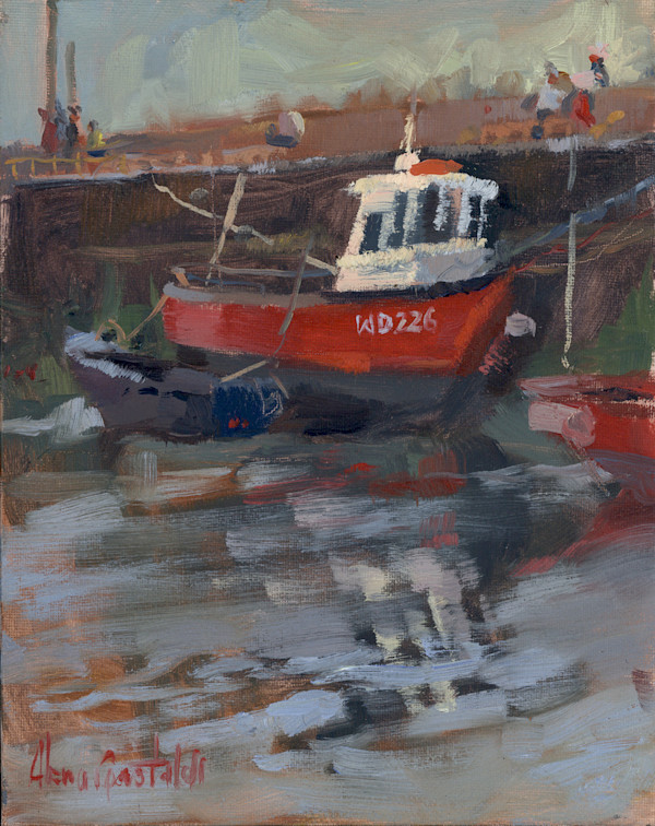 Red boat by Alena Gastaldi, Image 11.