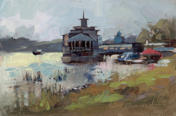 Russia: Kostroma old Pier on Volga River by Alena Gastaldi, Image 18.