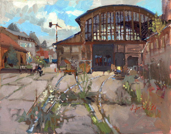 Old train depo by Alena Gastaldi, Image 6.