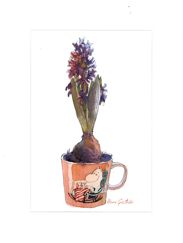 Mom's hyacinth #3 by Alena Gastaldi, Image 15.