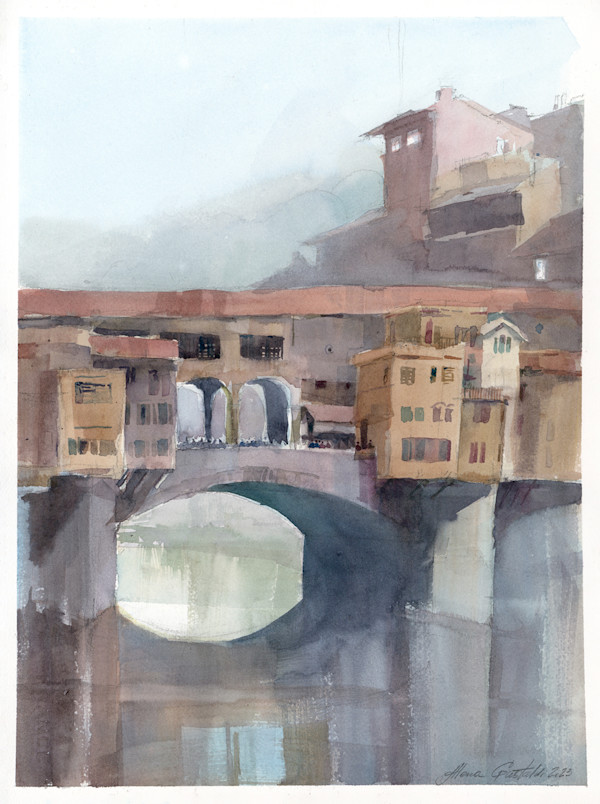 Italy: Florence, Ponte Vecchio by Alena Gastaldi