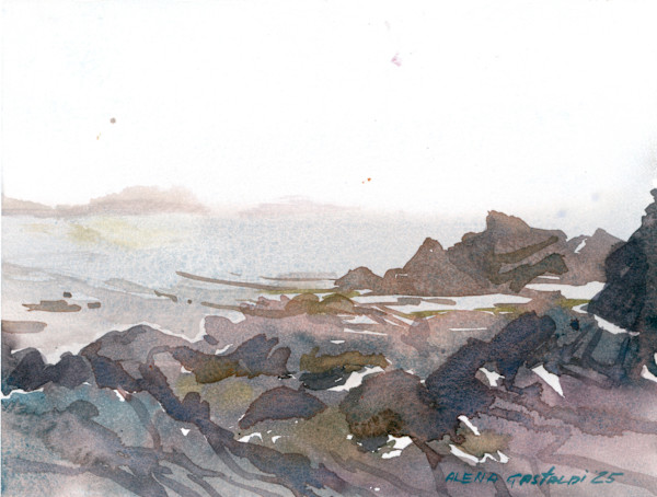 Fog over the sea #2 by Alena Gastaldi, Image 7.