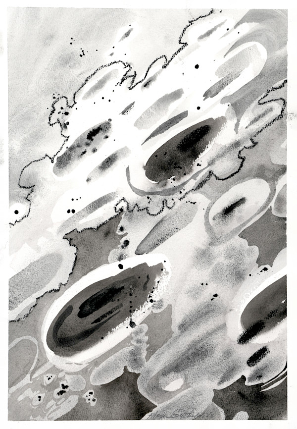 Panta Rhei, black and white (1 of 2) by Alena Gastaldi, Image 14.
