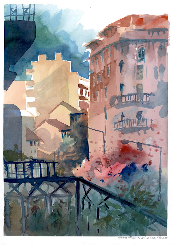 France, Nice: From the balcony by Alena Gastaldi, Image 5.